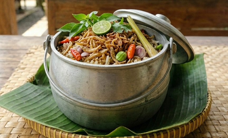 Nasi Liwet Ikan Teri